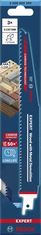 EXPERT Wood with Metal Demolition S1167XHM