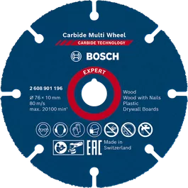 Rezalna plošča EXPERT Carbide Multi Wheel