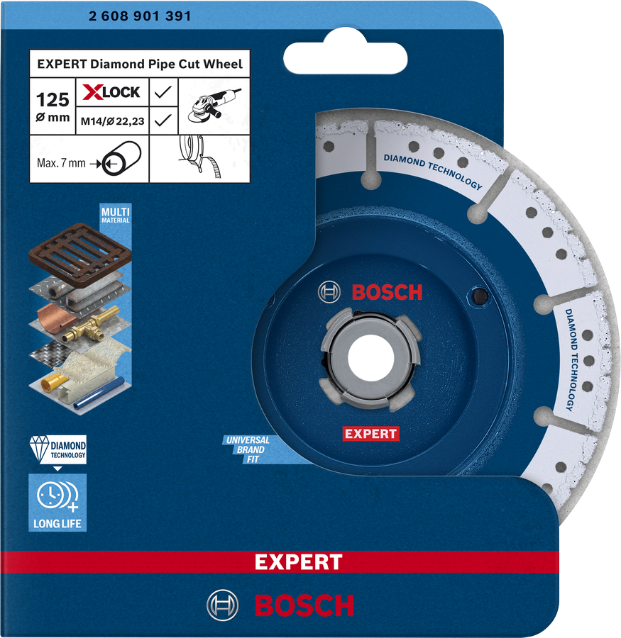 EXPERT Diamond Pipe Cut Wheel