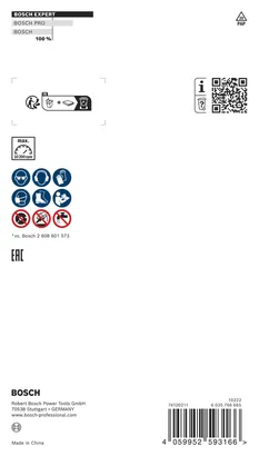 Bosch EXPERT diamantna brusilna glava za beton 150 x 22,23 x 4,5 mm.