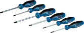 Bosch 6-delni komplet izvijačev z ergonomskimi ročaji.