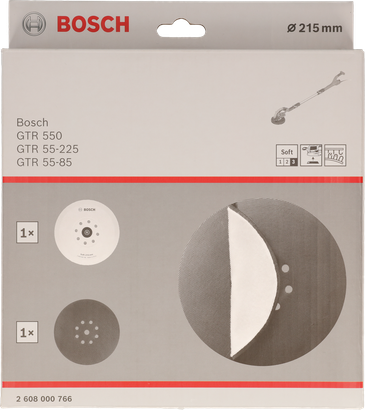 Komplet brusilnih plošč Bosch 215 mm.