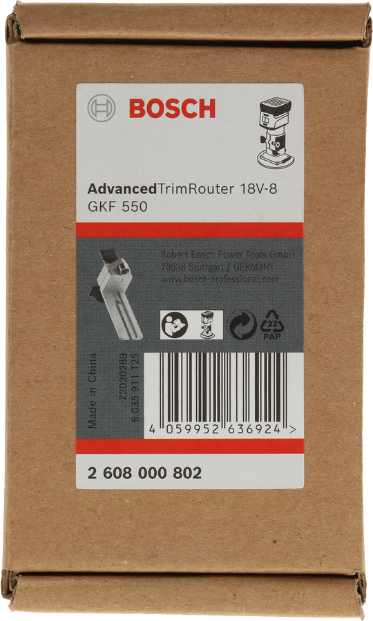 Bosch pilotni nastavek za napredni rezkar TrimRouter 18V-8.