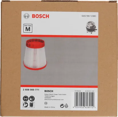 Bosch filter razreda M 158x158x160 mm.