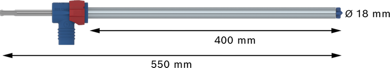 Bosch EXPERT SDS Clean plus-8X 18 mm udarni sveder.