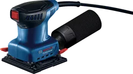 Bosch GSS 140 A orbitalni brusilnik s posodo za prah.