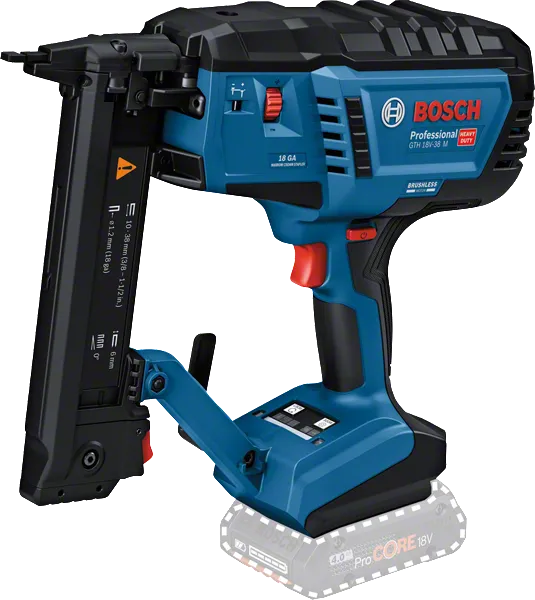 Bosch GTH 18V-38 M akumulatorski spenjalnik za les.