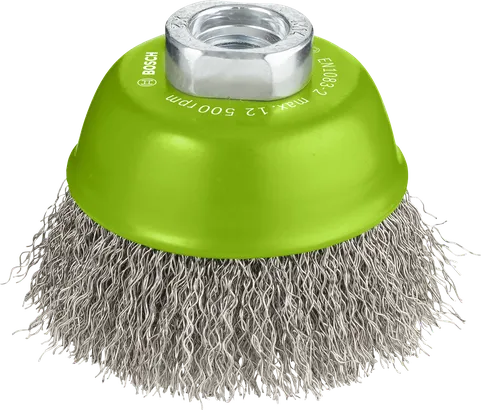 Bosch PRO krtača za skodelice iz nerjavečega jekla, 75 mm.