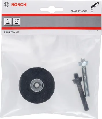 Komplet brusilnih plošč Bosch 3/8″.