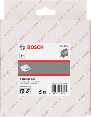 Vrečka za odpadke Bosch GAS 400A 5×.