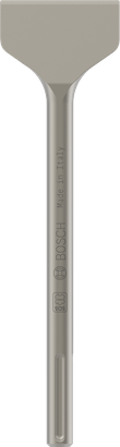 Dleto za ploščice Bosch PRO SDS-max-4C 80 mm za odstranjevanje ploščic.