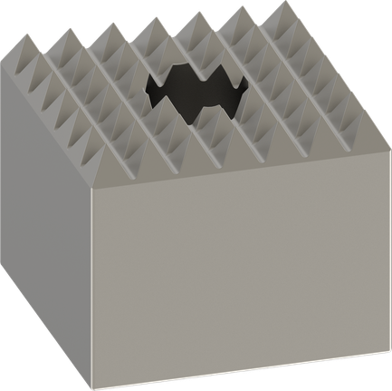 Bosch PRO SDS max-4C jeklena puša, 60 x 60 mm.