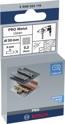 Bosch PRO Metal brusni kolut iz čiste žice 30×0,2 mm.