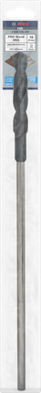 Montažni sveder Bosch PRO Wood HSS 18 × 100 × 400 mm.