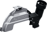 Bosch ščitnik za odsesavanje prahu GDE 180-CG za velik kotni brusilnik.