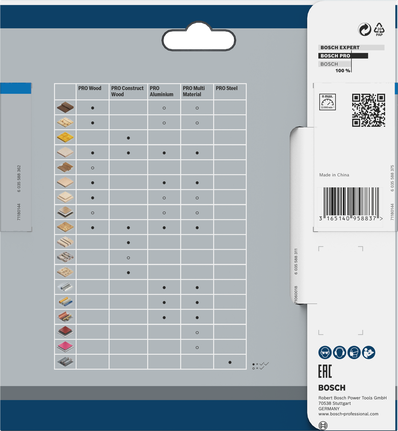 Bosch PRO aluminijasti krožni žagin list 140 x 1,6 x 10 mm.