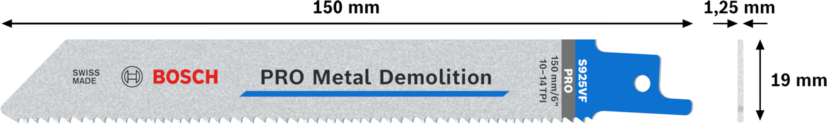 PRO Metal Demolition S925VF za rušilna dela