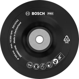 Bosch PRO mehka podložna plošča 100 mm za kotne brusilnike.