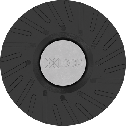 Bosch PRO podporna plošča srednje velikosti 125 mm, pribor X-Lock.