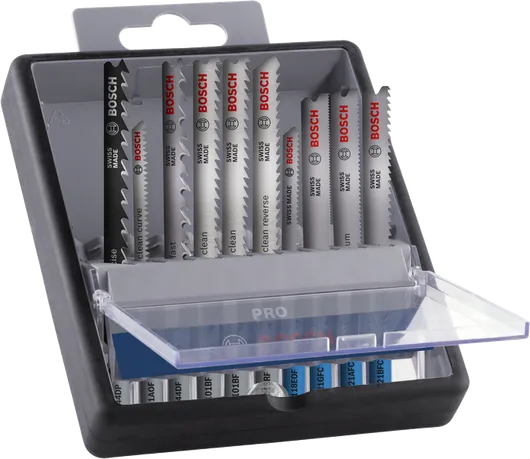 Bosch PRO komplet listov za vbodno žago za les in kovino 100 mm, 10 kosov.