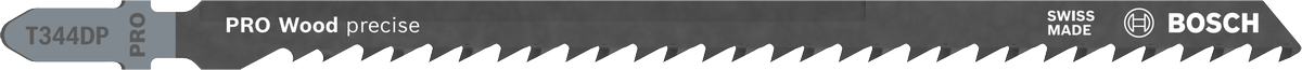 List za vbodno žago Bosch PRO Wood precision T344DP za čiste reze.