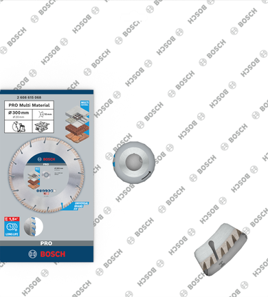 Bosch PRO diamantni disk za več materialov 300 × 20 mm.