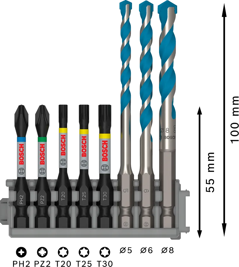 Mešani komplet PRO Impact Mixed Set