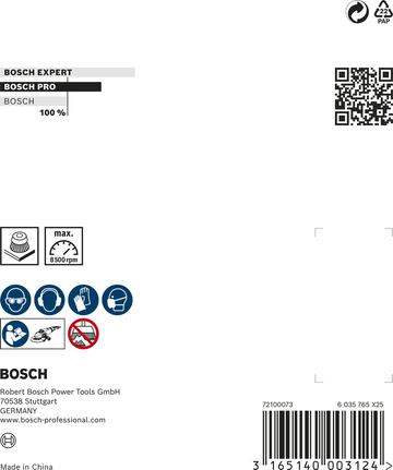 Bosch PRO Metal težka lončasta krtača 90 x 0,5 mm navoj.