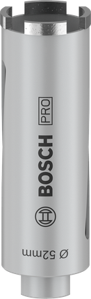 Bosch PRO vrtalni kronski jedro za suho vrtanje 52 mm za vrtanje v zid.
