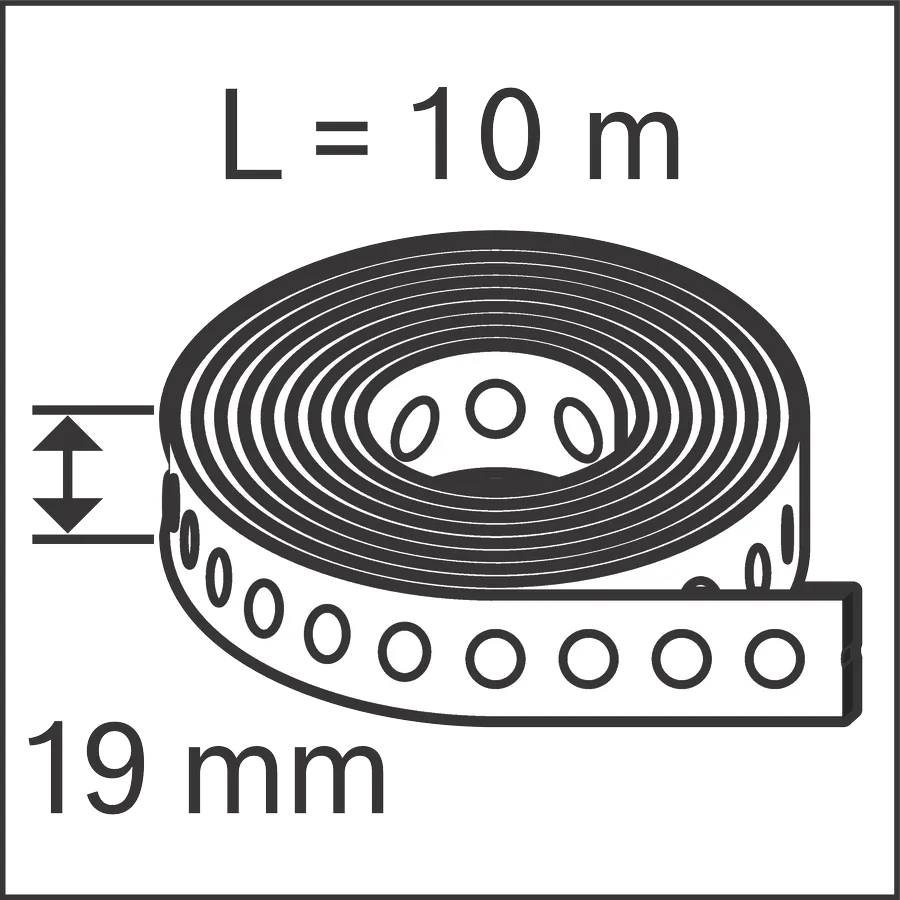 PRO FMS-19 kovinski trak
