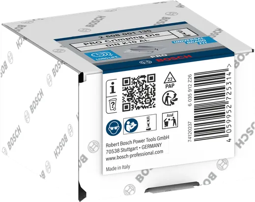 Bosch PRO Crimping Die DIN K10 AL 10 mm² aluminij.