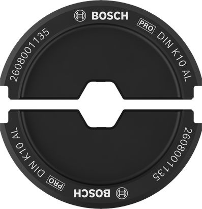 Bosch PRO stiskalne matrice DIN K10 AL 10 mm² za aluminij.