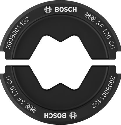 Bosch PRO stiskalna matrica SF120 CU 120 mm² za baker.