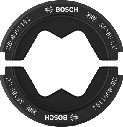 Bosch PRO stiskalne matrice SF185 CU za baker, 185 mm².