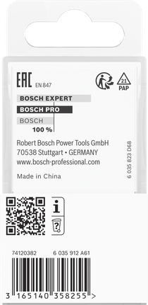 Bosch PRO rezkar z vpetjem 8 mm.