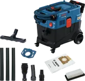 Bosch sesalnik za prah GAS 12-40 MA z dodatki.