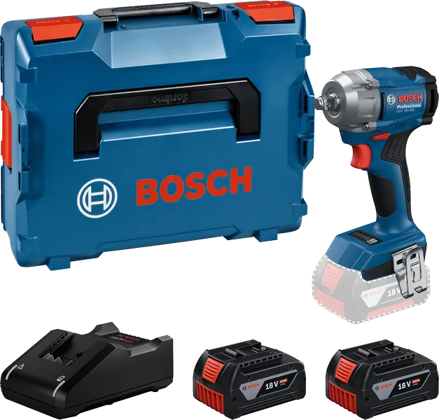 Komplet akumulatorskih udarnih ključev Bosch GDS 18V-350.