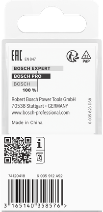 Bosch PRO rezkar 8 mm.