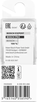 Rezkar Bosch PRO z vogalnim in zobatim steblom, 8 mm vpenjalo.