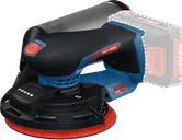 Bosch EXEX18V-150-5 akumulatorski brusilnik z ekscentrično orbitalno frekvenco.