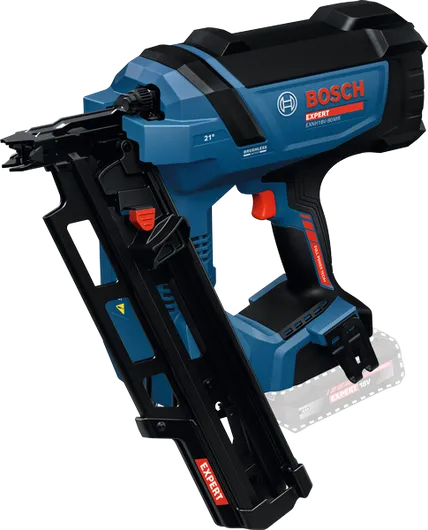Bosch akumulatorski žebljalnik 18V Expert s 4Ah baterijo.