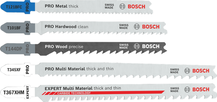 Bosch PRO komplet za les in kovino vse v enem, 15 listov za vbodno žago.