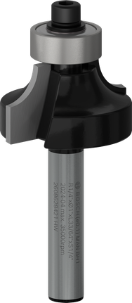 Bosch PRO rezkar zaokroževanje s steblom nad 6 mm.