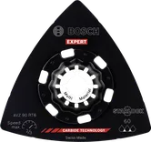 Brusilna plošča iz karbidne trdine Bosch EXPERT AVZ 90 RT6, 90 mm.