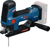 Vbodna žaga Bosch EXST18V-155S s preciznim nadzorom.