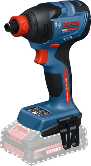 Bosch udarni ključ EXDX18V-210 z ergonomskim ročajem.