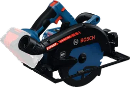 Bosch akumulatorska krožna žaga EXKS18V-68GX s stranskim ročajem.