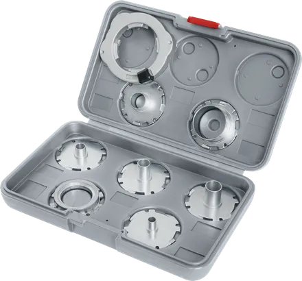 Bosch PRO komplet šablon Imperial za rezkarje, 8-delni.