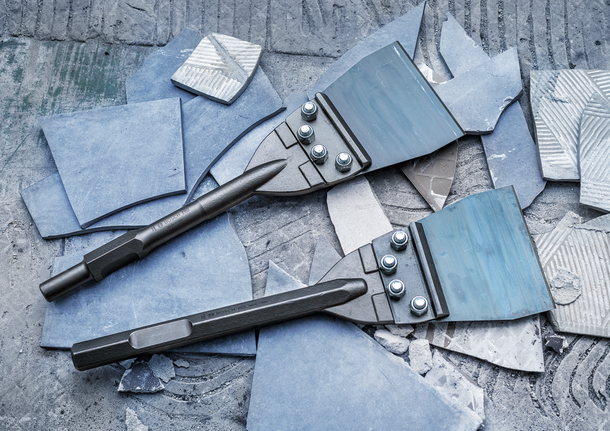 Bosch PRO HEX 28 strgalo za tla z rezilom 152 mm.