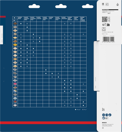 Bosch EXPERT list krožne žage za visokotlačno laminiranje 305 x 3,2/2,2 x 30 mm, embalaža T96.